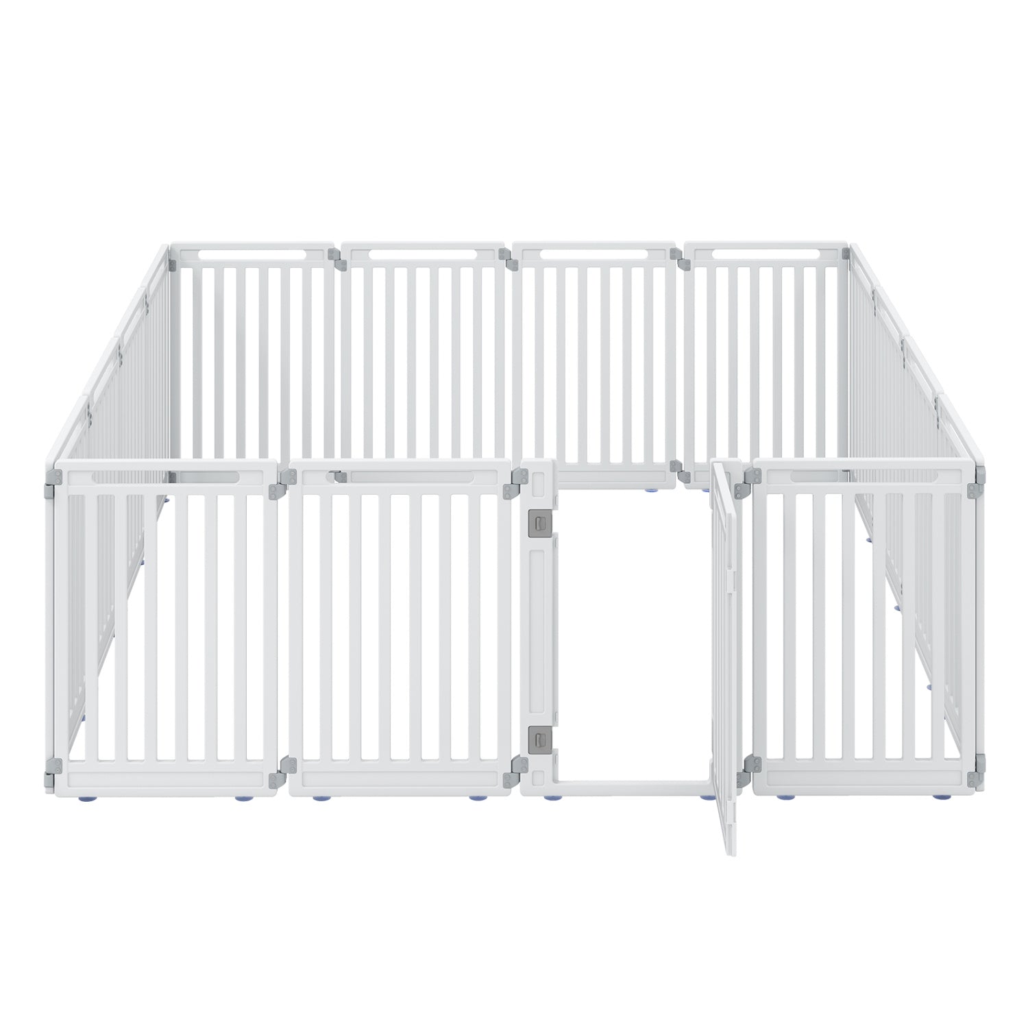 16-Panel Dog Playpen 31.5" Height Indoor Outdoor Pet Gate