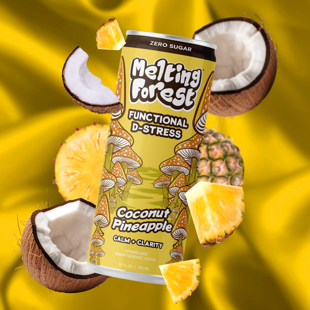 Mushroom D-Stress Drink 12 Pack - Variety Pack