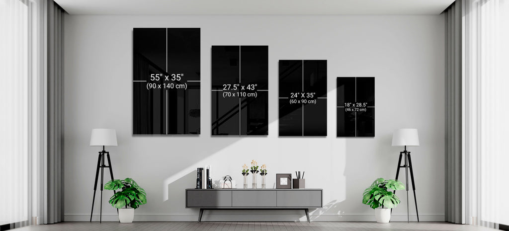 Sequined Glove Dancer Glass Wall Art